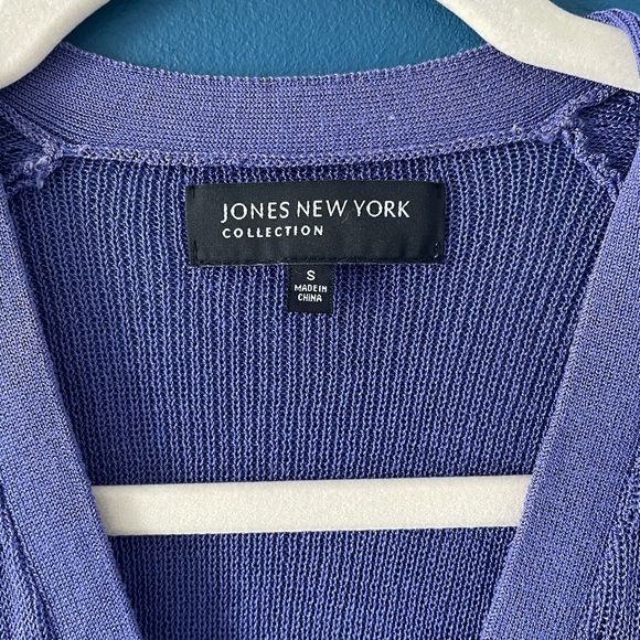 Purple Knitted Cardigan - Picture 2 of 5